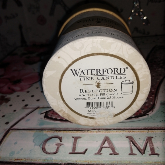 Waterford Fine Candle Reflection. RARE - Picture 8 of 8